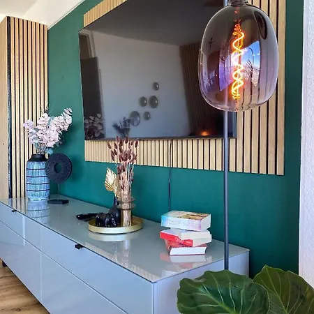 アパート Design-apartment I Hotelturm I Etage 26 I Boxspring I Ausblick *