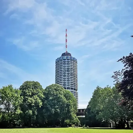 アパート Design-apartment I Hotelturm I Etage 26 I Boxspring I Ausblick