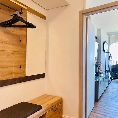 Apartman Design-apartment I Hotelturm I Etage 26 I Boxspring I Ausblick Augsburg